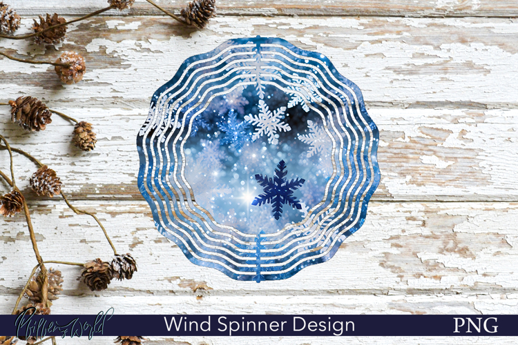 Christmas Wind Spinner | Snowflakes