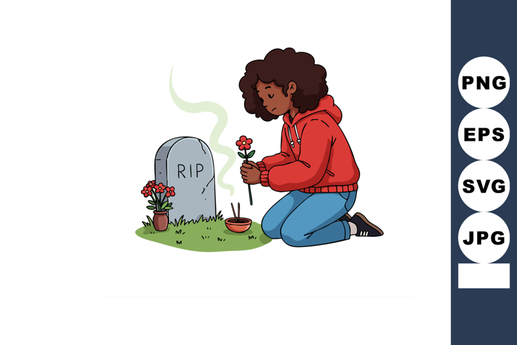 Grave Clipart Image 5