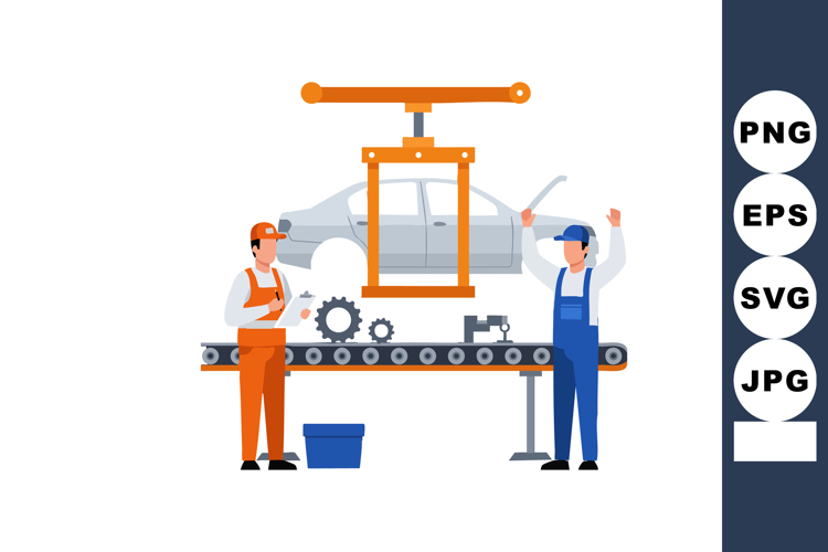 Factory Clipart Image 8