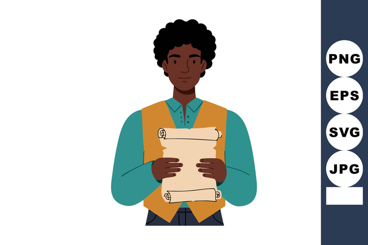 Scroll Clipart Image 7