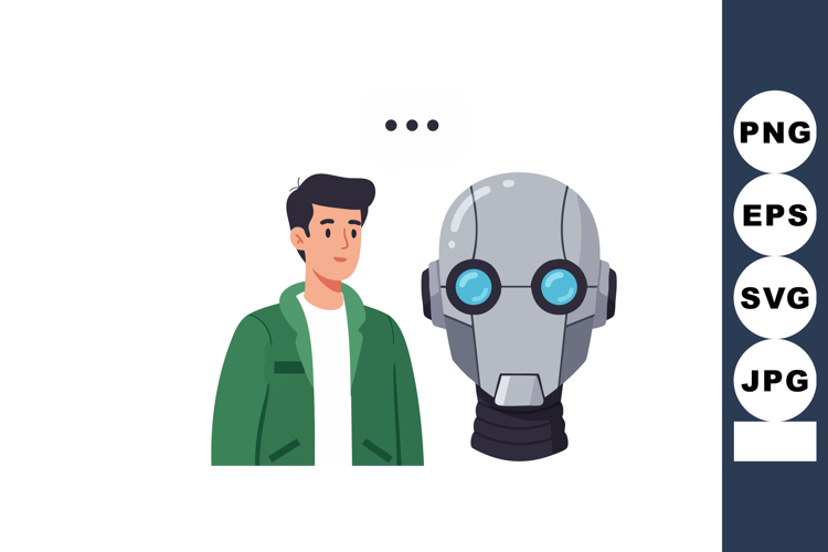 Robot Clipart Image 16