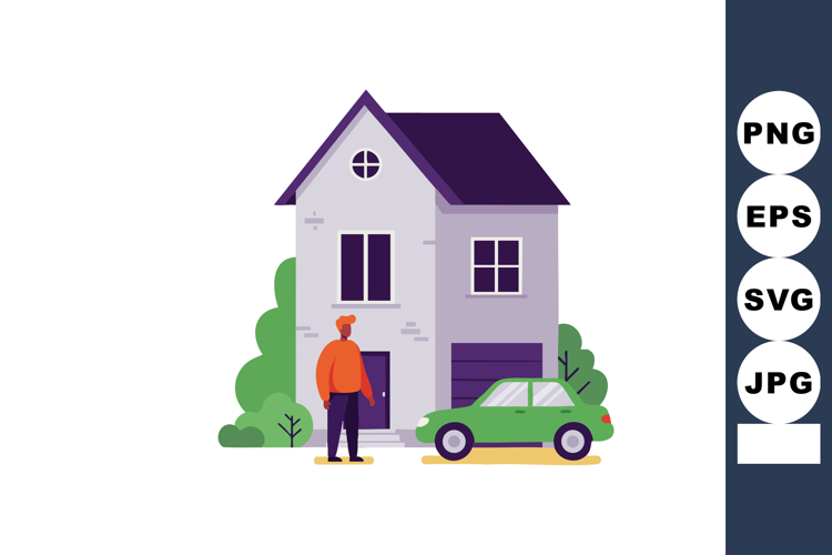 House Clipart Image 24