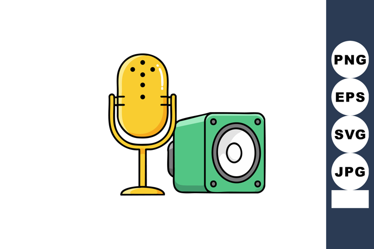 Speaker Clipart Image 4