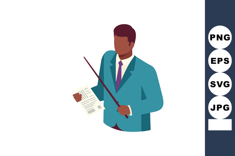 Businessman Clipart Image 14
