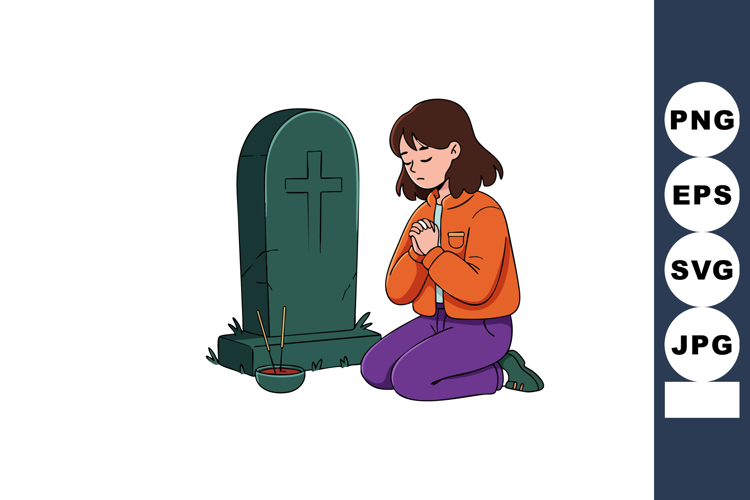 Tombstone Clipart Image 6