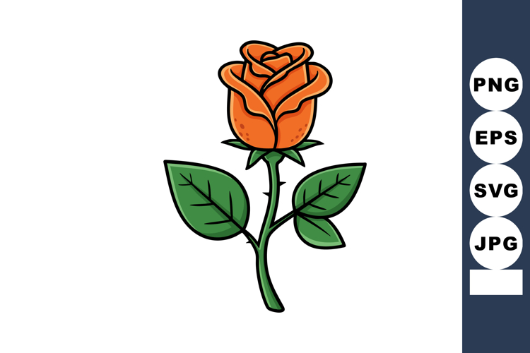 Flower Stem Clipart Image 13