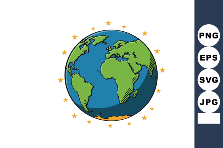 Globe Clipart Image 17