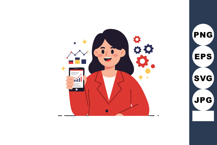 Smartphone Clipart Image 23