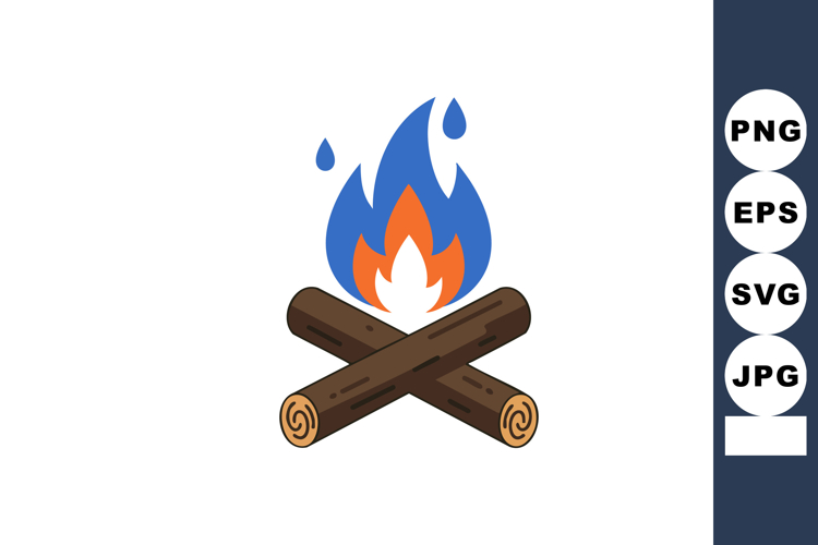 Camp Fire Clipart Image 9
