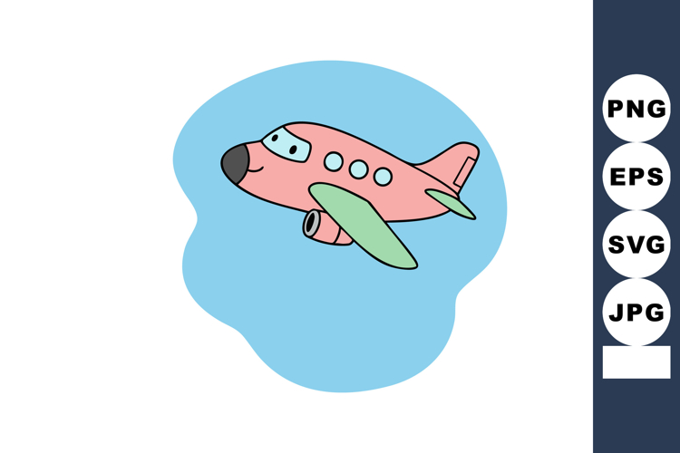 Aircraft Clipart Image 9