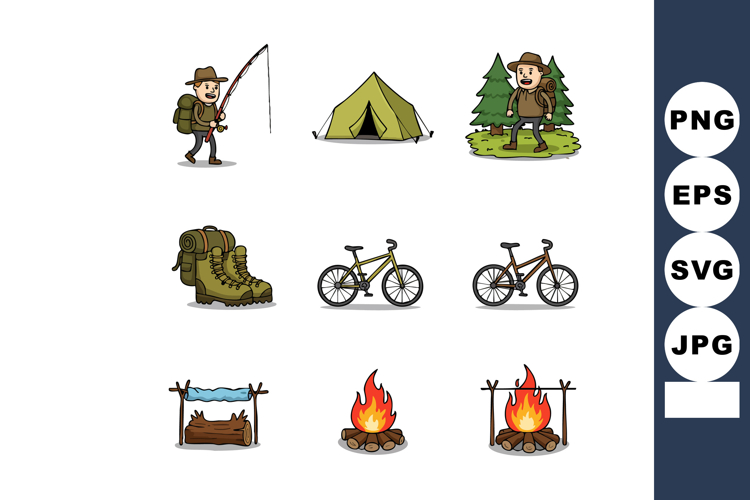 Hiking Clipart Image 8