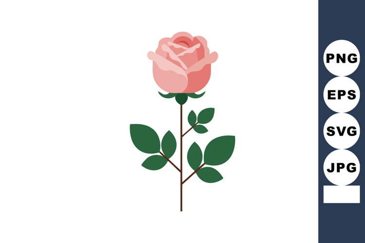 Simple Flower Clipart Image 4