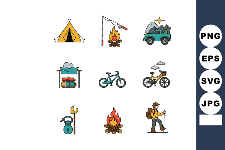 Camping Clipart Image 16