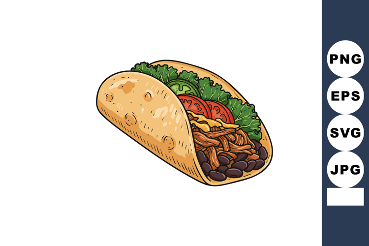 Taco Clipart Image 6