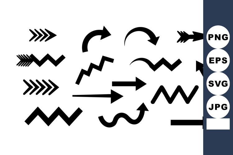 Curved Arrow Clipart Image 10