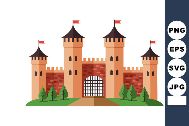 Castle Clipart Image 18