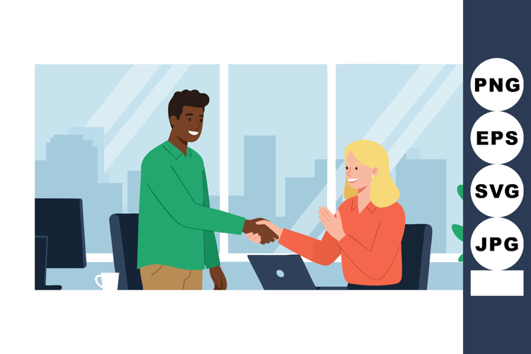 Handshake Clipart Image 11