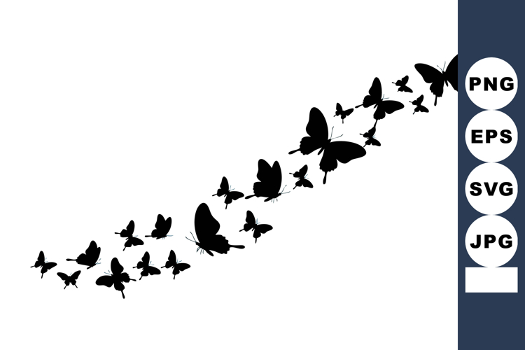 Fly Silhouette Image 11