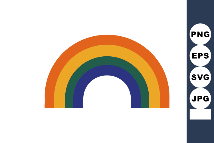 Rainbow Vector Image 5