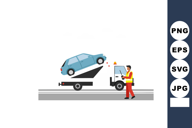  Tow Truck Coloring Pages Image 4