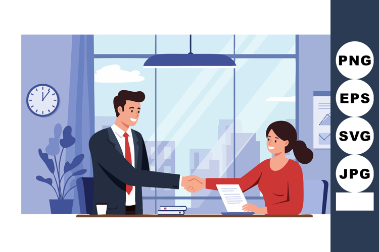 Handshake Clipart Image 13