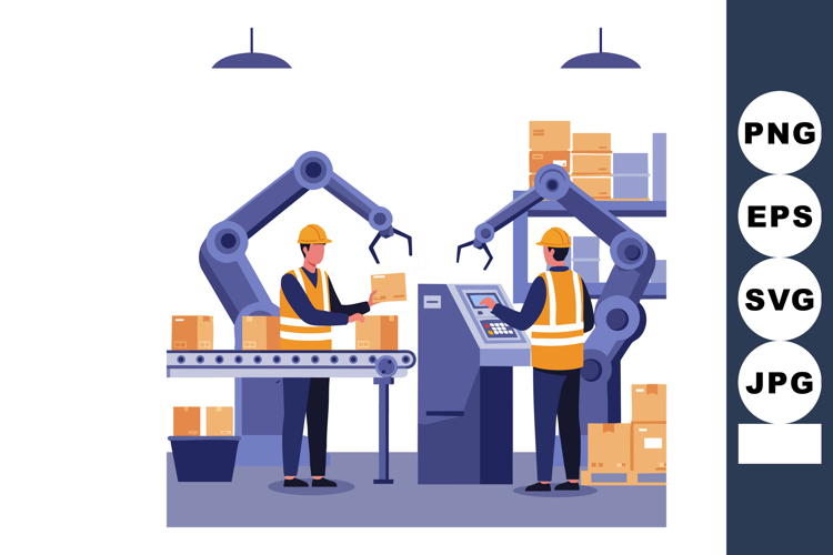 Factory Clipart Image 10