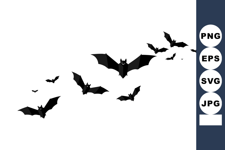 Bats Silhouette Image 4