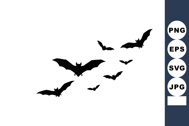 Bats Silhouette Image 3