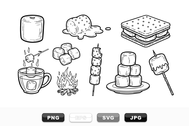 Marshmallow Clipart