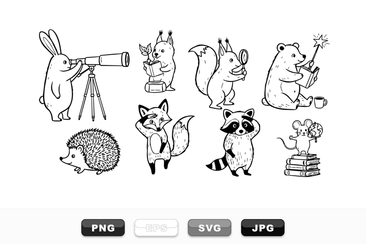 Forest Animal Clipart Image 6