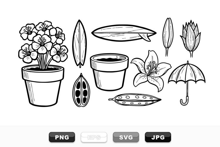 Flower Illustrations Image 8