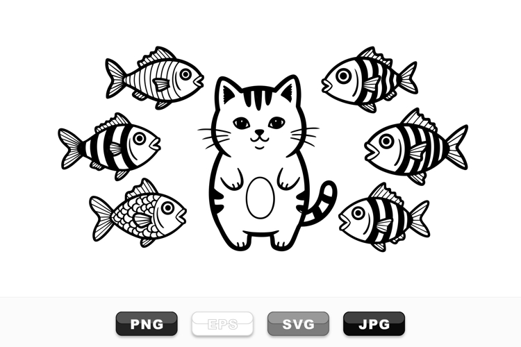 Cat Svg Bundle Image 2