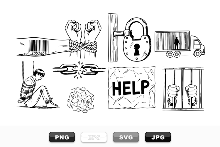 Hand Vector Image 24