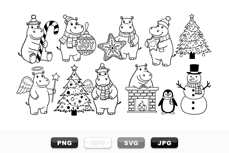Christmas Decoration Clipart Image 3
