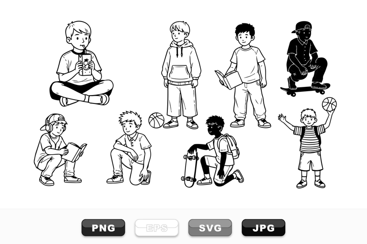 Boy Clipart Image 15