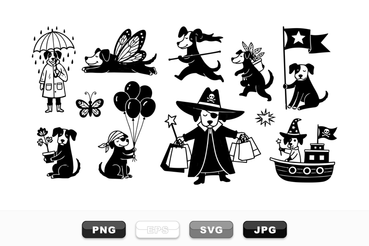 Black And White Clipart Image 11