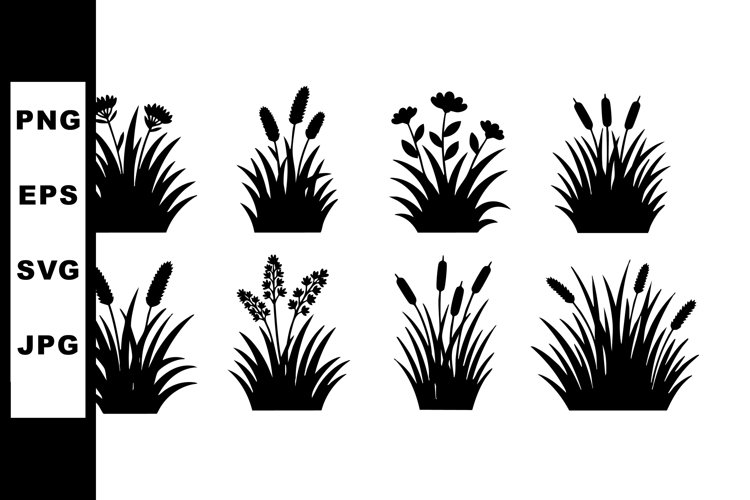 Grass Silhouette Image 19