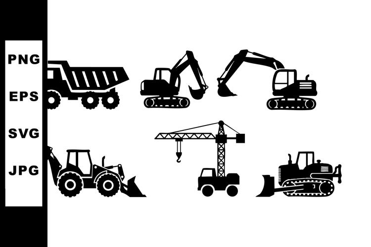 Construction Silhouette Image 3