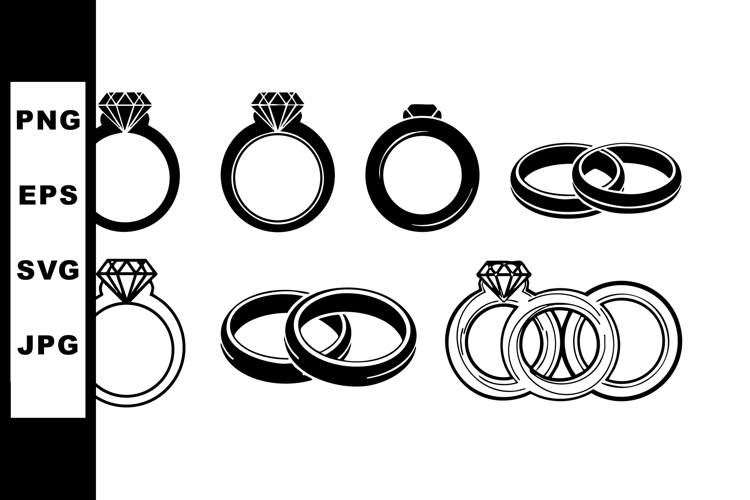 Wedding Ring Vector Image 2