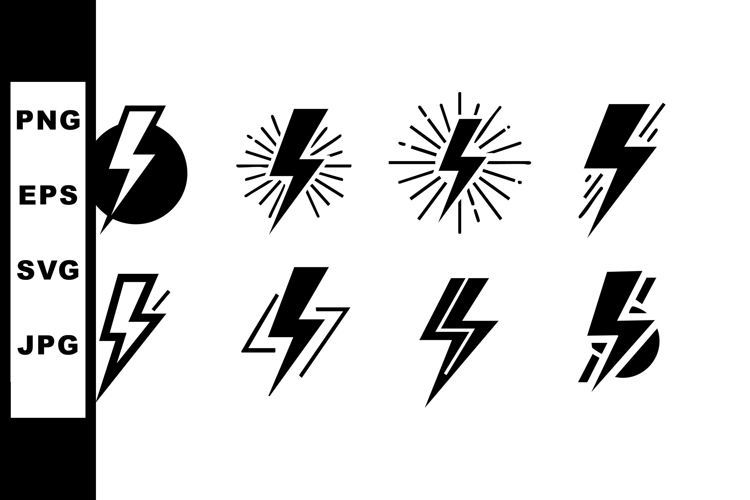 Lightning Bolt Vector Image 10