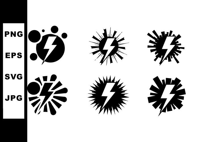 Lightning Bolt Icon Image 16