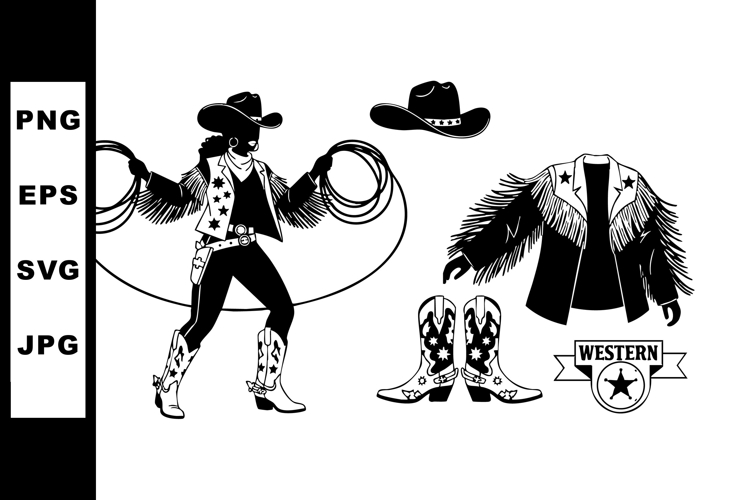 Western Silhouette Image 23