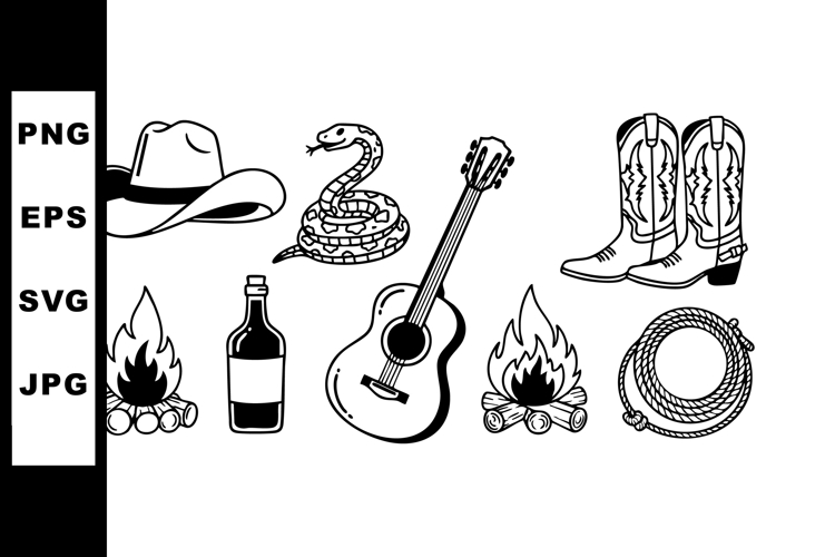 Cowboy Hat Vector Image 19
