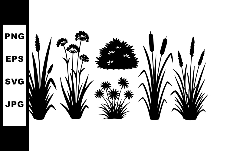 Grass Silhouette Image 18