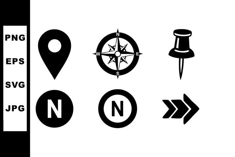 Compass Vector Image 23