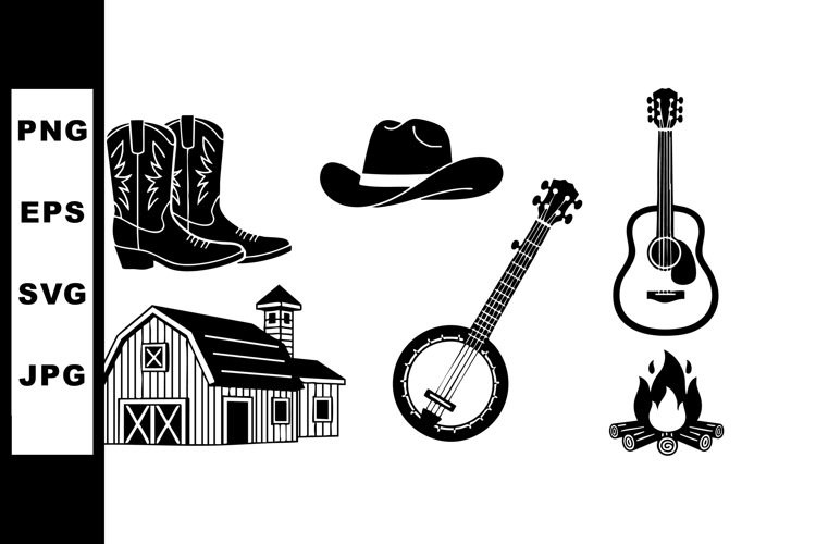Banjo Clipart Image 15