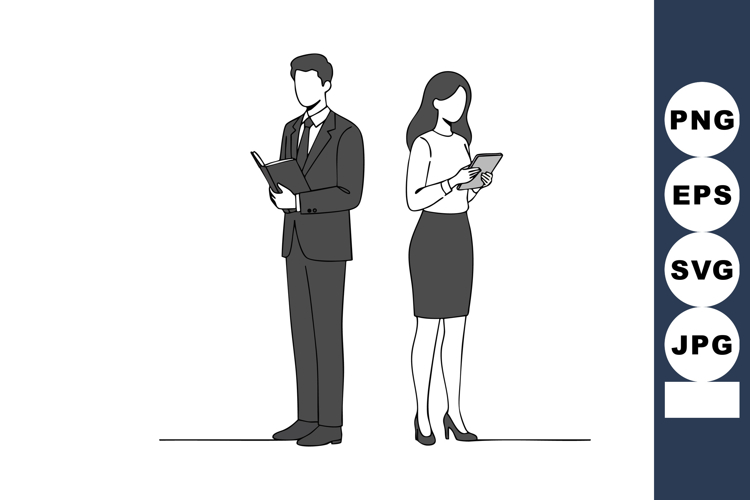 Businessman Clipart Image 17