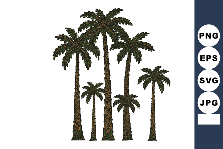 Trees Vector Image 20