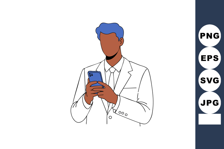 Businessman Clipart Image 16