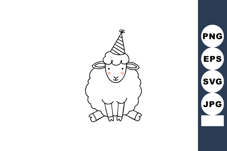 Sheep Clipart Image 18